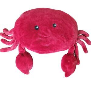 RARE GIANT JUMBO Frolics Crab Ocean Creatures Plush Pillow Toy Stuffed Animal